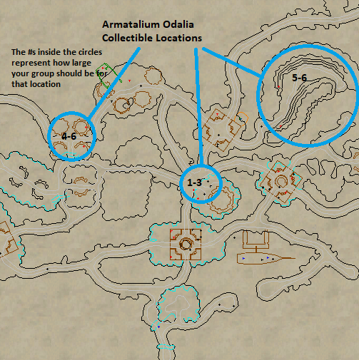 Armatalium Odalia Collectibles Locations